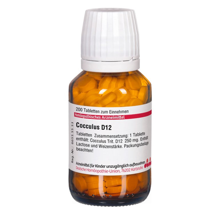 DHU Cocculus D12 Tabletten, 200 St. Tabletten