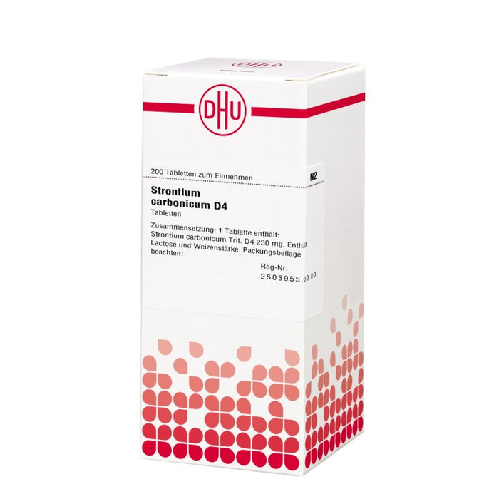 Strontium carbonicum D4 DHU Tabletten, 200 St. Tabletten