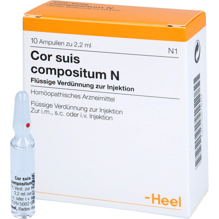 Heel Cor suis compositum N Ampullen, 10 pc Ampoules