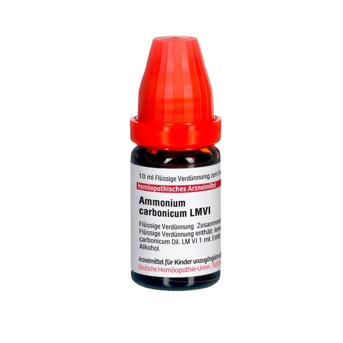 Ammonium carbonicum LM VI DHU Dilution, 10 ml Lösung