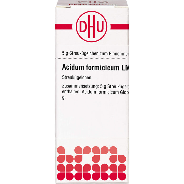 DHU LM Acidum formicicum XVIII Streukügelchen, 5 g Globules