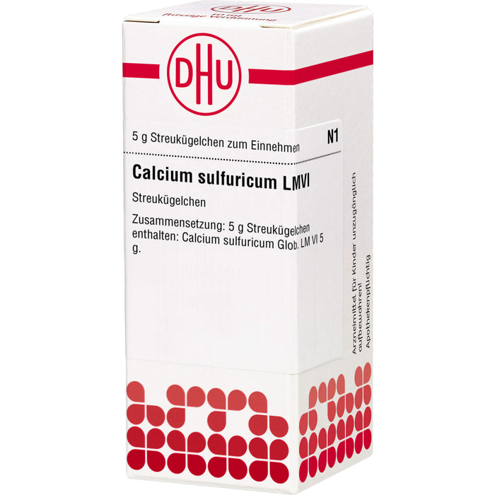 Calcium sulfuricum LM VI DHU Globuli, 5 g Globuli