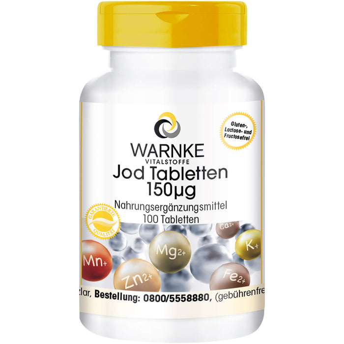 Jod-Tabletten 150ug, 100 St TAB