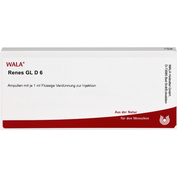 Renes Gl D6 Wala Ampullen, 10X1 ml AMP