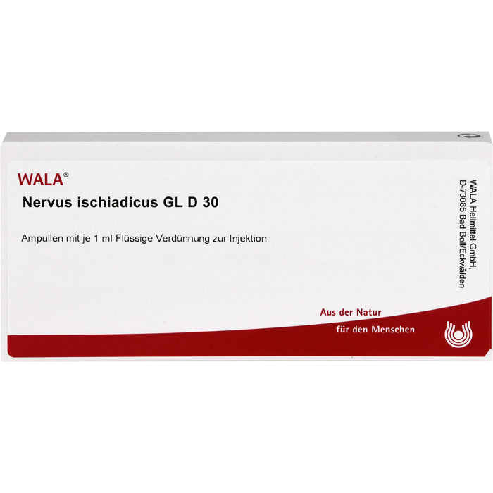 Nervus Ischiadicus Gl D30 Wala Ampullen, 10X1 ml AMP