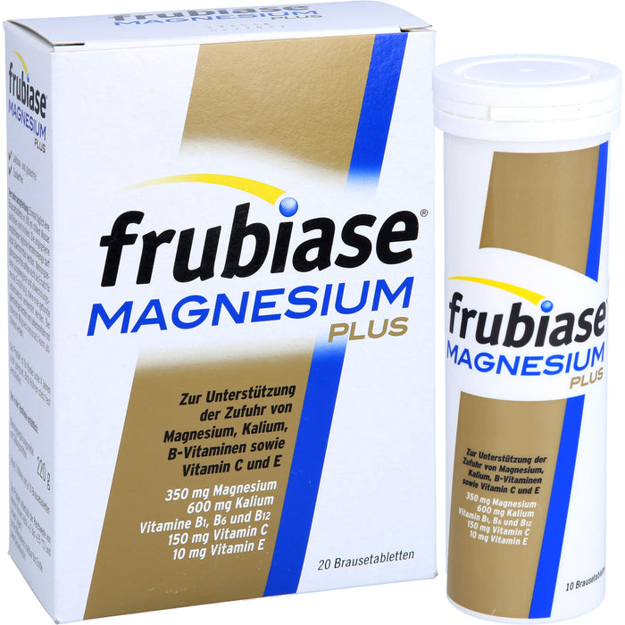 frubiase Magnesium plus Brausetabletten, 20 pc Tablettes