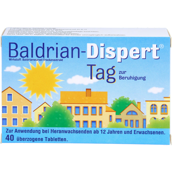 Baldrian-Dispert Tag überzogene Tabletten, 40 St UTA