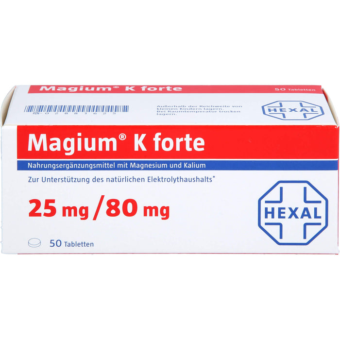 Magium K forte Tabletten, 50 pc Tablettes