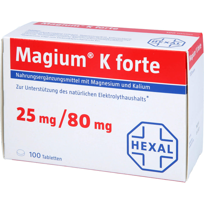 Magium K forte Tabletten, 100 pc Tablettes