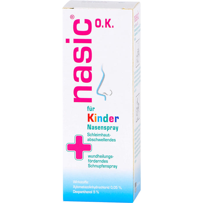 Nasic O.K. für Kinder Nasenspray, 10 ml Solution