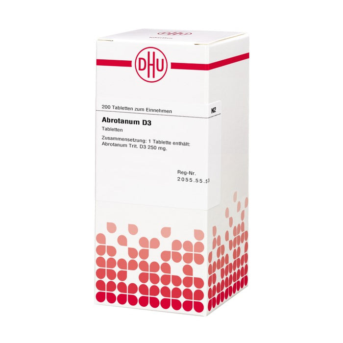 Abrotanum D3 DHU Tabletten, 200 St. Tabletten