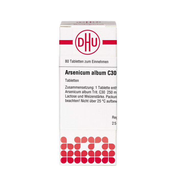 DHU Arsenicum album C30 Tabletten, 80 St. Tabletten