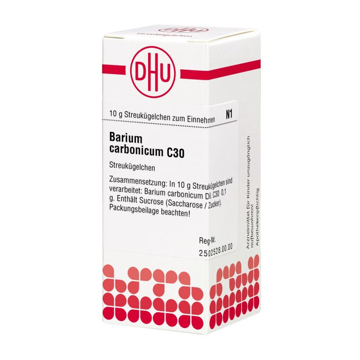 DHU Barium carbonicum C30 Streukügelchen, 10 g Globuli