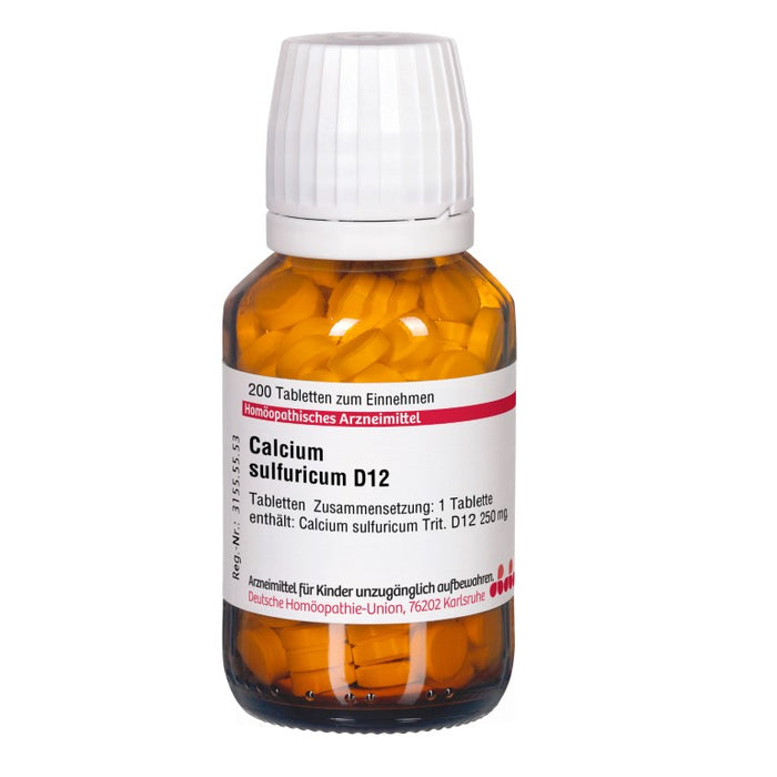 DHU Calcium sulfuricum D12 Tabletten, 200 St. Tabletten