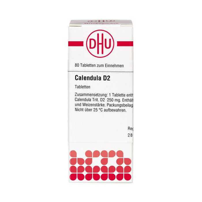 DHU Calendula D2 Tabletten, 80 pc Tablettes