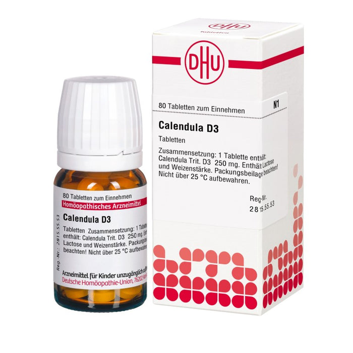 DHU Calendula D3 Tabletten, 80 pcs. Tablets