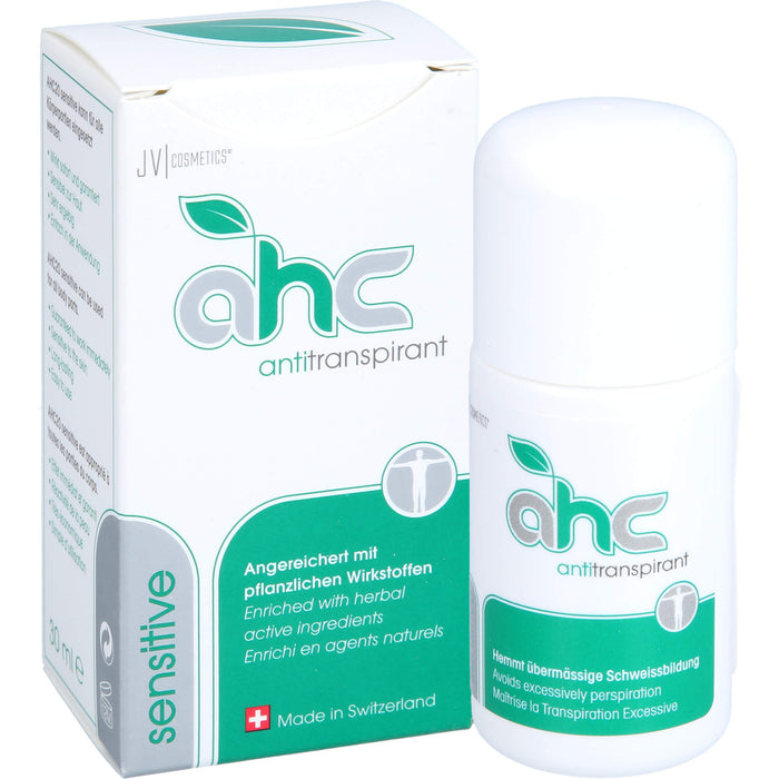 JV Cosmetics ahc Antitranspirant sensitiv, 30 ml Lösung