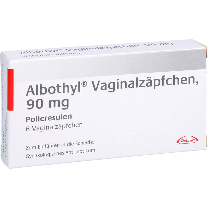 Albothyl Vaginalzäpfchen, 90 mg, 5 pc Suppositoires