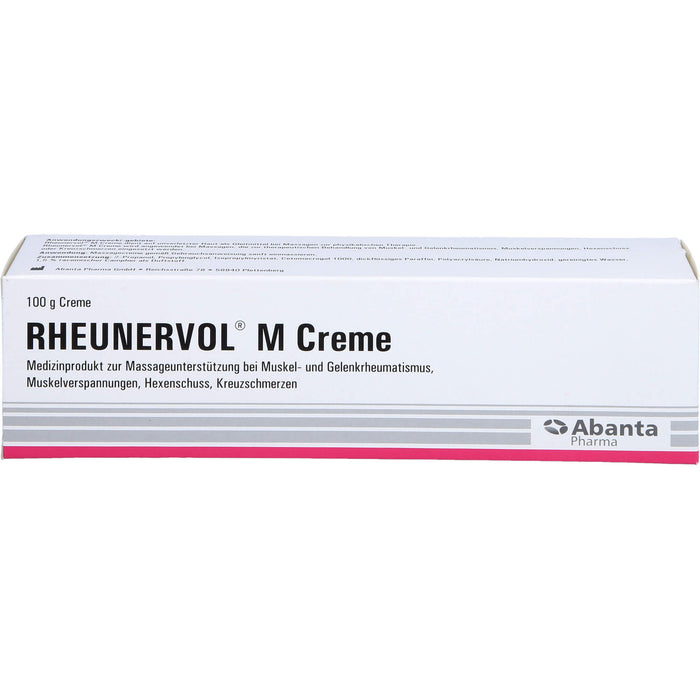 RHEUNERVOL M Creme, 100 g Cream