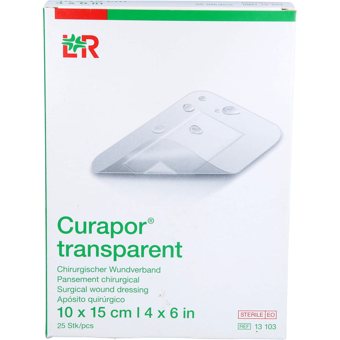 Curapor Wundverband transparent steril, 25 St PFL