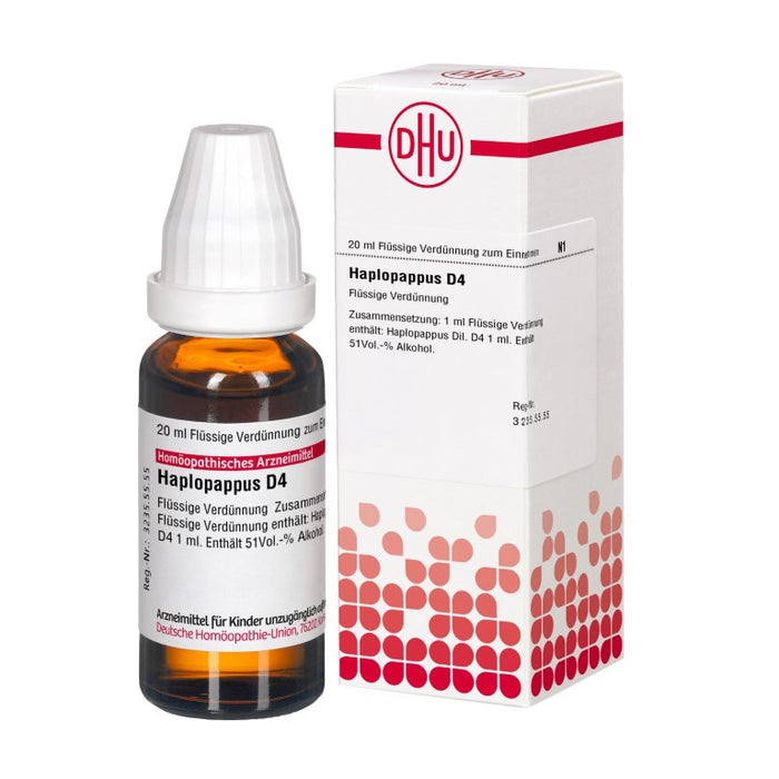 DHU Haplopappus D4 Dilution, 20 ml Lösung