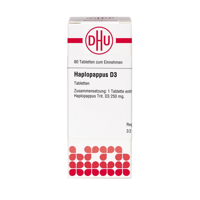 Haplopappus D3 DHU Tabletten, 80 St. Tabletten