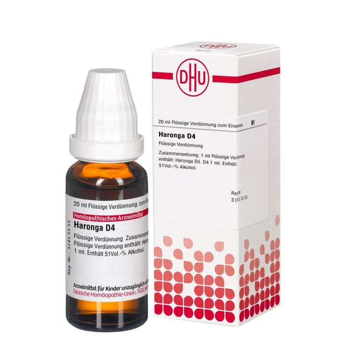 DHU Haronga D4 Dilution, 20 ml Lösung