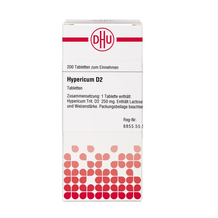 DHU Hypericum D2 Tabletten, 200 St. Tabletten