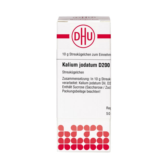 DHU Kalium jodatum D200 Streukügelchen, 10 g Globules