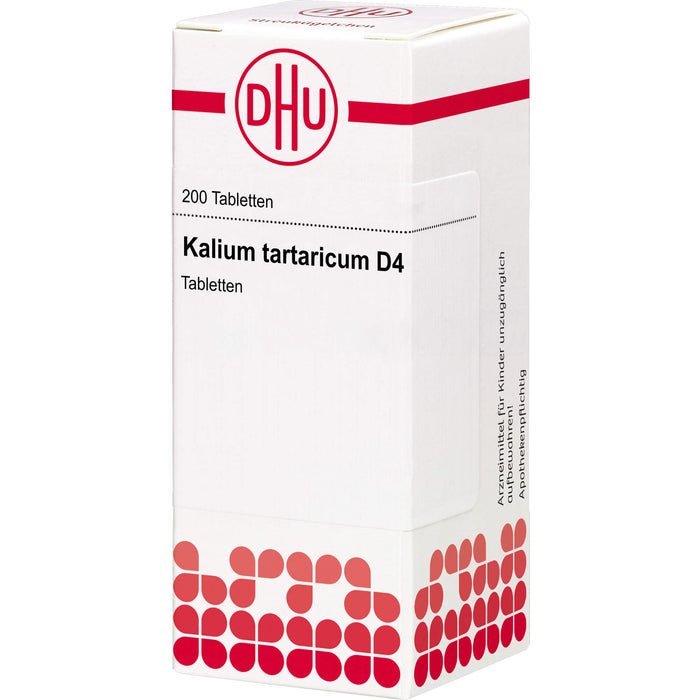 DHU Kalium tartaricum D4 Tabletten, 200 St. Tabletten