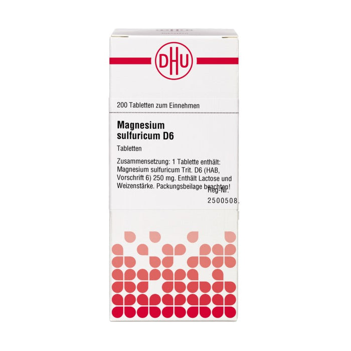 DHU Magnesium sulfuricum D6 Tabletten, 200 St. Tabletten