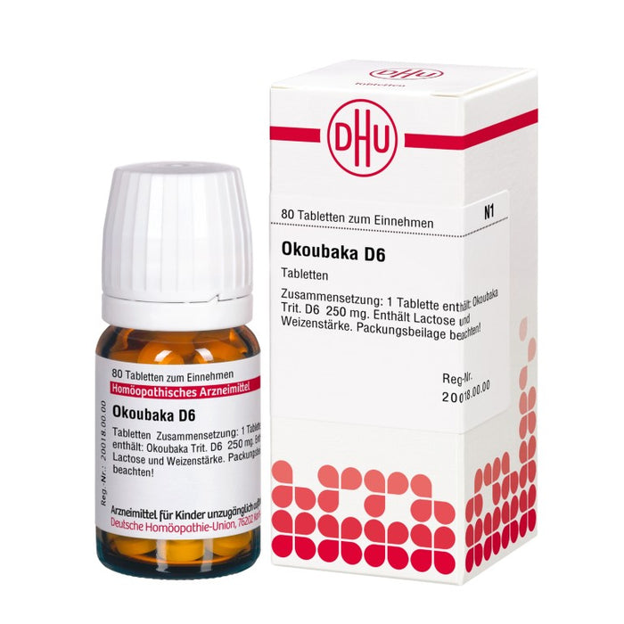 DHU Okoubaka D6 Tabletten, 80 pcs. Tablets