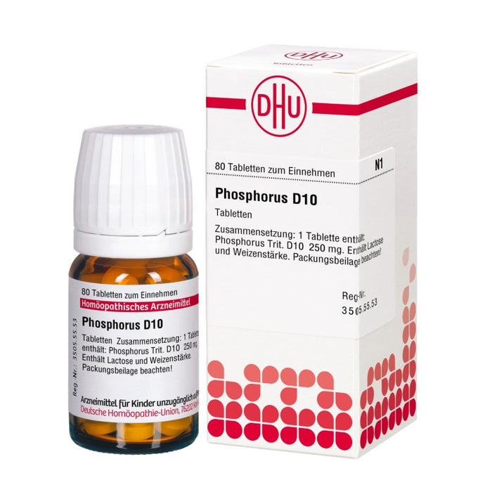 DHU Phosphorus D10 Tabletten, 80 pcs. Tablets