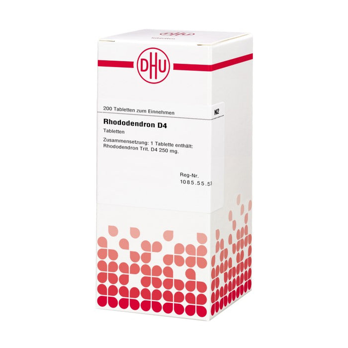 DHU Rhododendron D4 Tabletten, 200 St. Tabletten