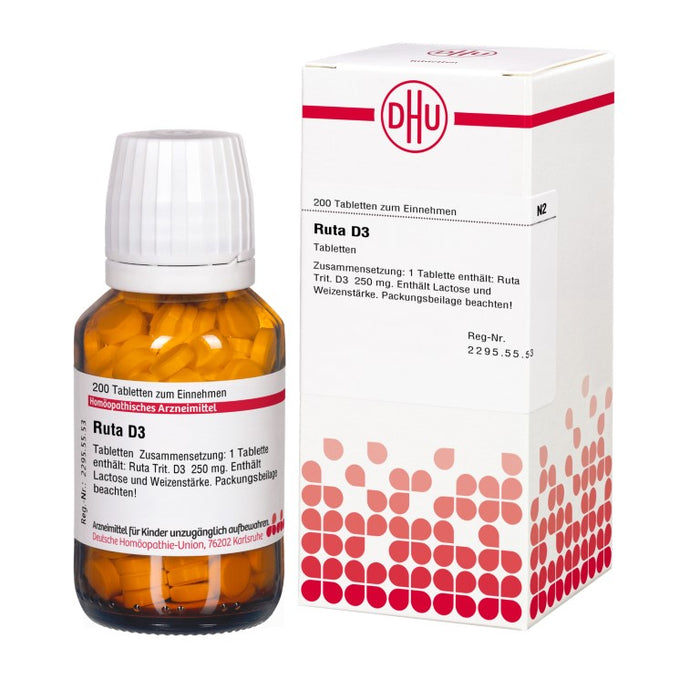 DHU Ruta D3 Tabletten, 200 St. Tabletten