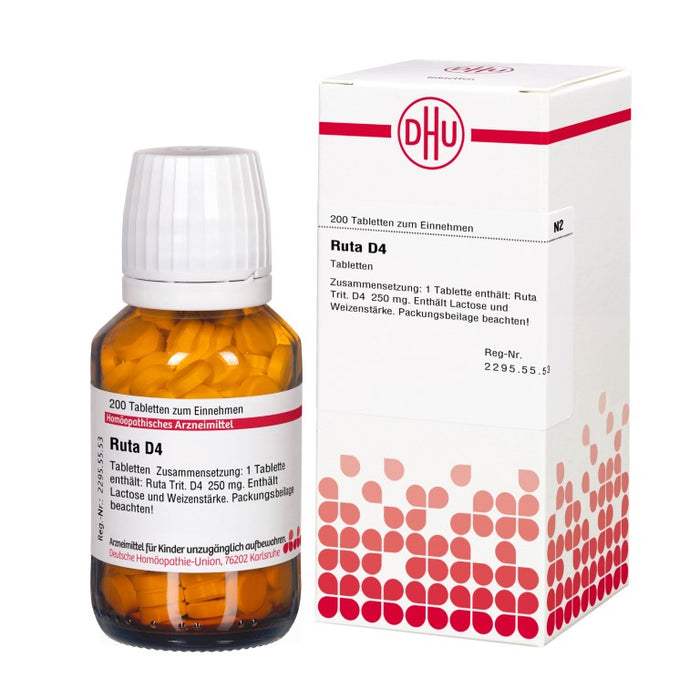 DHU Ruta D4 Tabletten, 200 St. Tabletten