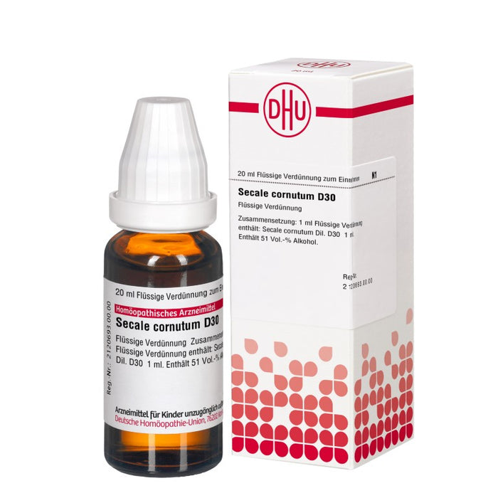 Secale cornutum D30 DHU Dilution, 20 ml Lösung