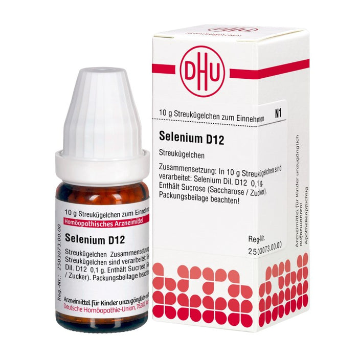 DHU Selenium D12 Streukügelchen, 10 g Globuli