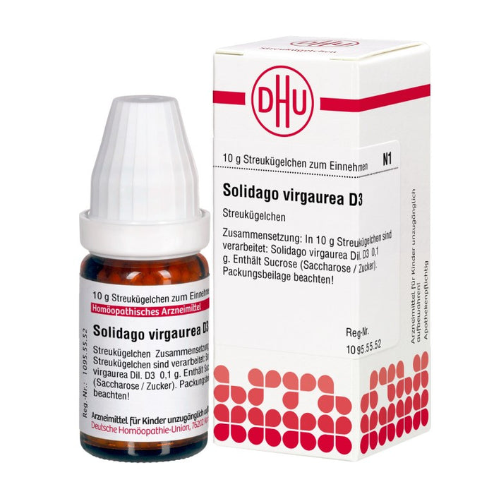 DHU Solidago virgaurea D3 Streukügelchen, 10 g Globules