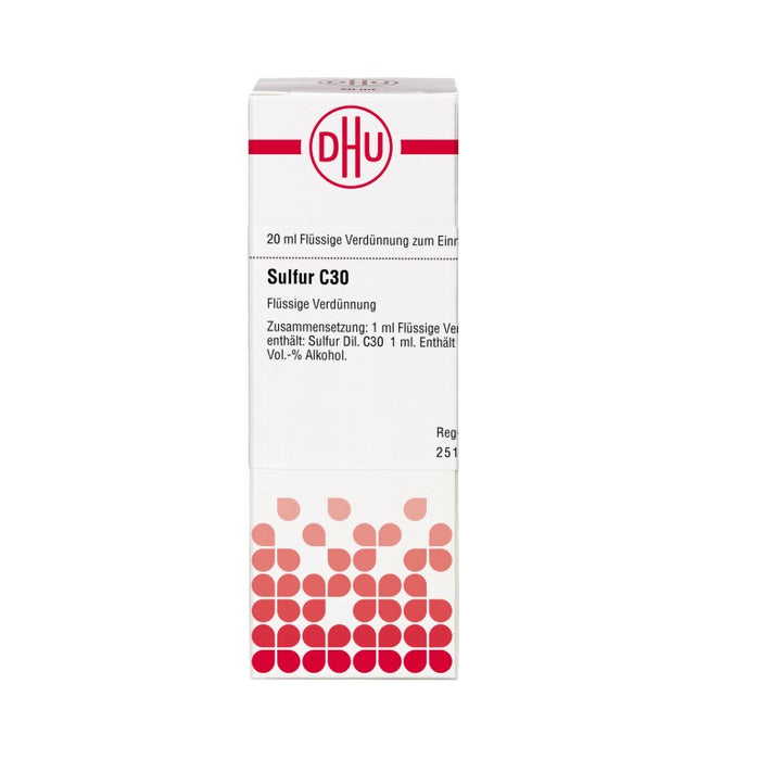 DHU Sulfur C30 Dilution, 20 ml Lösung