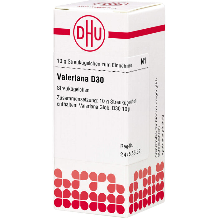 DHU Valeriana D30 Streukügelchen, 10 g Globules