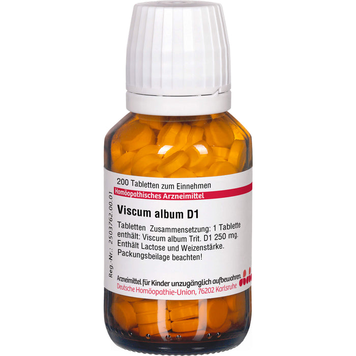 DHU Viscum album D1 Tabletten, 200 St. Tabletten