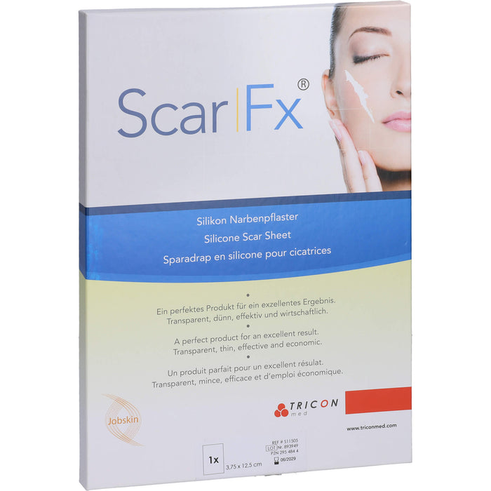 Scar Fx Silikon Narbenpflaster 3,75 x 12,5 cm, 1 St. Pflaster