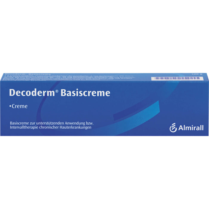 Decoderm Basiscreme zur Intervalltherapie chronischer Hauterkrankungen, 100 g Crème