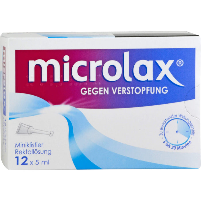 microlax Miniklistier Rektallösung Reimport Kohlpharma, 12 pc Lavements