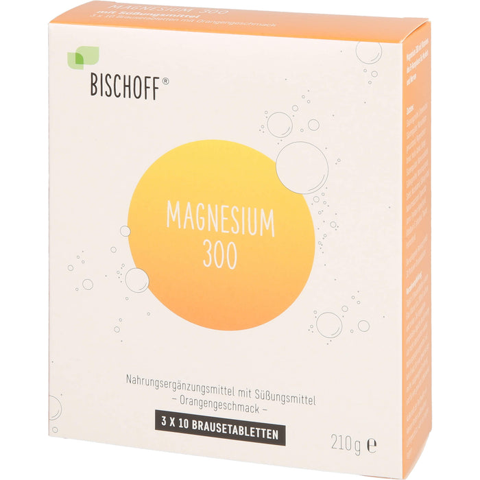 BISCHOFF Magnesium 300 Brausetabletten, 30 pcs. Tablets