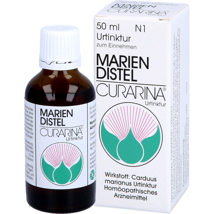 Mariendistel Curarina Urtinktur, 50 ml TRO