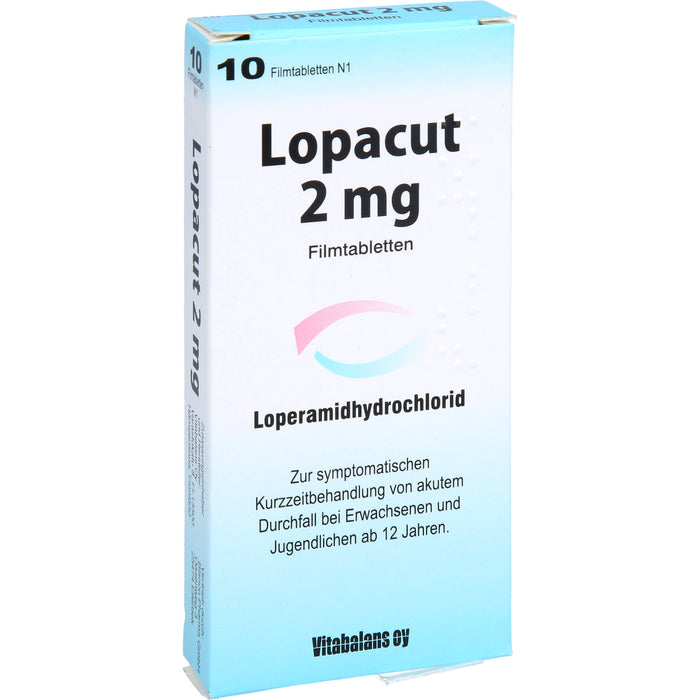 Lopacut 2 mg Filmtabletten, 10 pcs. Tablets