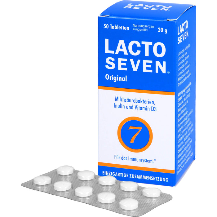 Lactoseven Tabletten, 50 St. Tabletten