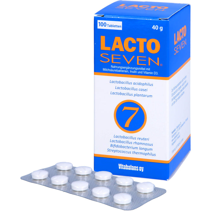 LACTO SEVEN Tabletten, 100 St. Tabletten